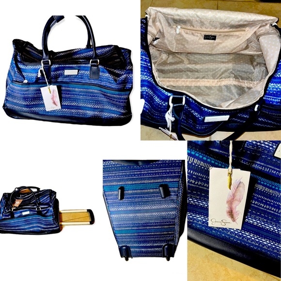 Jessica Simpson Bags Jessica Simpson Rolling Duffle Bag New Poshmark